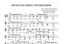 Bài hát “Lời nguyện trong cơn dịch bệnh” và “Nguyện cầu Chúa thương”