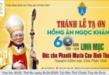 Thánh lễ tạ ơn mừng 60 năm linh mục của Đức cha Phaolô Maria Cao Đình Thuyên