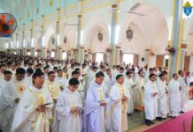 Thánh lễ Truyền Dầu năm 2023 tại Giáo phận Vinh