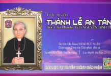 Trực tuyến thánh lễ an táng Đức cha Phaolô Tịnh Nguyễn Bình Tĩnh