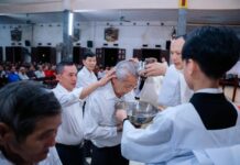 Giáo xứ Cự Tân đón nhận 14 tân tòng trong dịp Phục Sinh