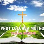 5 phút Lời Chúa mỗi ngày – Tháng 8/2019