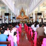 Đức cha Phaolô Maria tham dự tuần chầu tại giáo xứ Hiền Môn: “Nhờ Mẹ đến với Chúa”