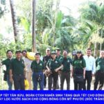 Hội Đồng Huynh Trưởng Nghĩa Sinh: Chuyến công tác từ thiện đầu Xuân Tân Sửu tại Cồn Mỹ Phước (Sóc Trăng) do Đoàn CTXH Nghĩa Sinh thực hiện