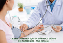 Thông báo: Chương trình khám bệnh và phát thuốc miễn phí cho người nghèo – Mùa Chay 2022