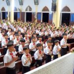 Thánh lễ ban bí tích Thêm Sức tại giáo xứ Hội yên