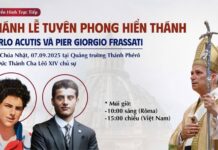 Kính mời tham dự trực tuyến: Thánh lễ phong thánh cho Carlo Acutis và Pier Giorgio Frassati
