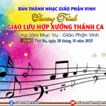🔴TRỰC TIẾP: CHƯƠNG TRÌNH | GIAO LƯU HỢP XƯỚNG THÁNH CA | BAN THÁNH NHẠC GIÁO PHẬN VINH