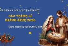 Lời dẫn lễ và lời nguyện tín hữu các thánh lễ Giáng Sinh 2025