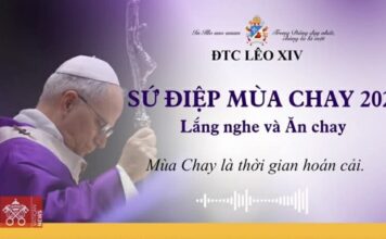 Sứ điệp Mùa Chay 2026: Lắng nghe và Ăn chay – Mùa Chay là thời gian hoán cải