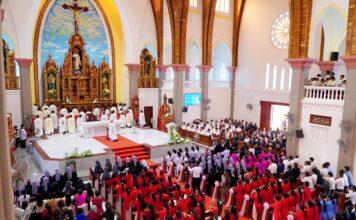 Thánh lễ khánh thành và cung hiến nhà thờ giáo xứ Trang Đen